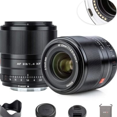 Viltrox APS-C AF 23mm F1.4 STM for Fujifilm Camera X-A2 X-M1 X-A20 X-T3 X-T100 X-H1 X-Pro2 X-Pro3