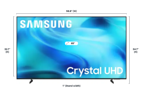 Samsung - 65” Class U8000H Series Crystal UHD 4K Smart Tizen TV (2026)